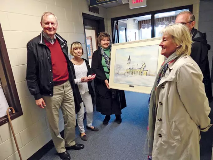 landshovdingarna norrland med barbro holmberg sally barrot malning av kyrkan i center city minnesota